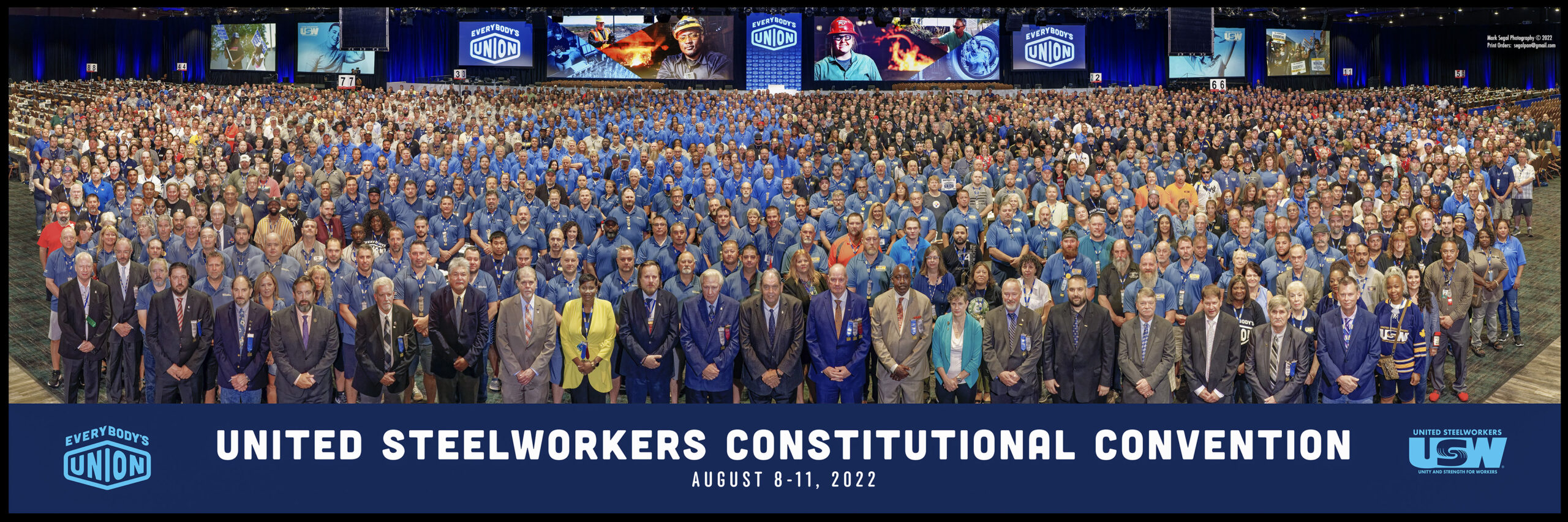 USW Convention 2022 group photo
