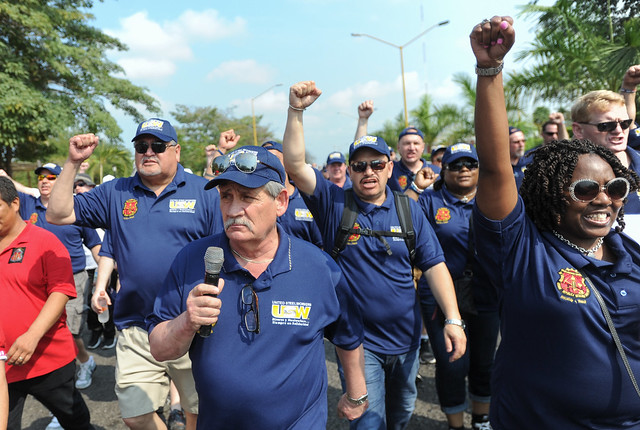 2016 USW & Los Mineros Solidarity March, Rallies, & Workshops
