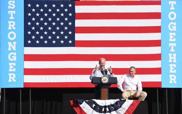 VP Biden and Tim Kaine in Pittsburgh for Labor Day 2016