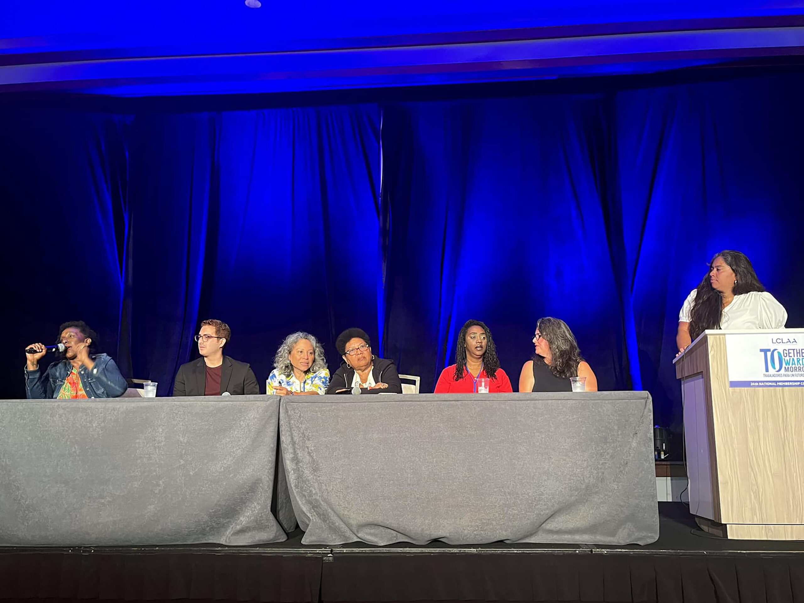 Panel discussion at LCLAA Convention