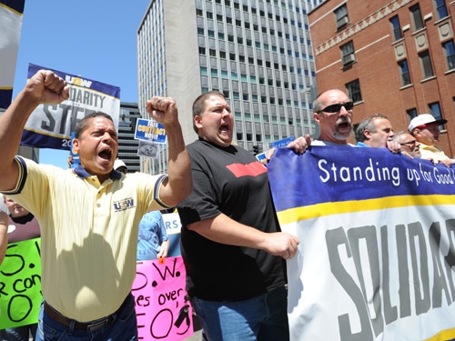 ATI Rally July 30, 2015, Downtown Pittsburgh