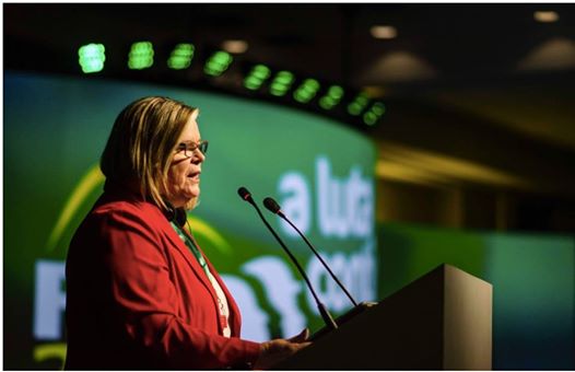 Carol Landry at IndustriALL