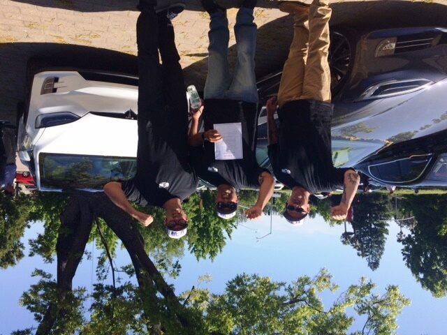 Local 326 members, from left, Mike Miller, Mike Avila, and Tyson Bagley